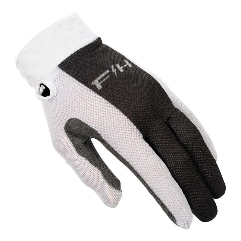 כפפות רכיבה פסטהאוס לבן שחור – Fasthouse Vapor React Glove