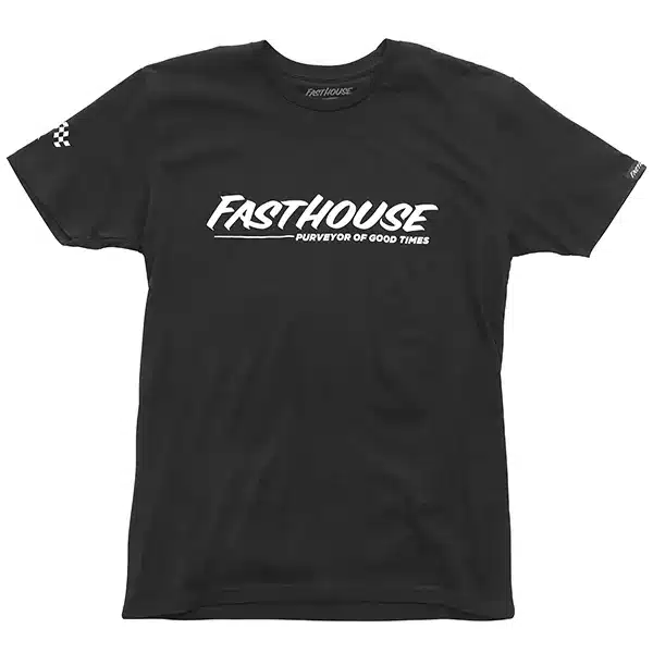 חולצת טי קצרה פסטהאוס שחור – Fasthouse The Motto SS Tee Black