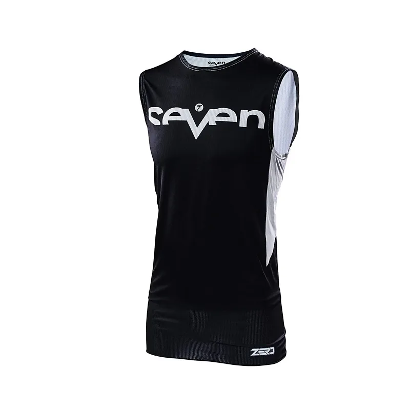 גופיית רכיבה ילדים סבן שחור – SEVEN MX Zero Over Jersey Staple Youth