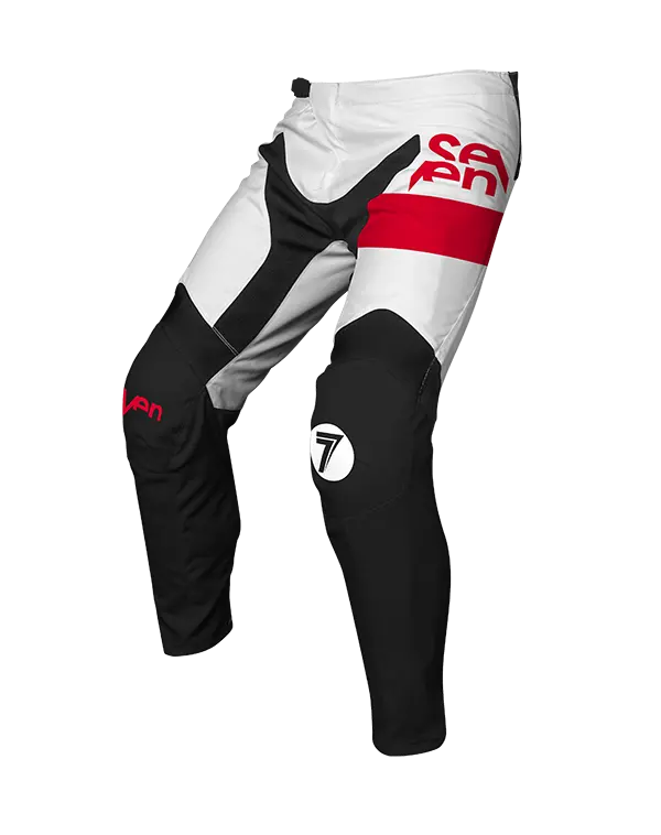 מכנסי רכיבה ילדים סבן שחור/לבן SEVEN YOUTH VOX FRACTURE PANT