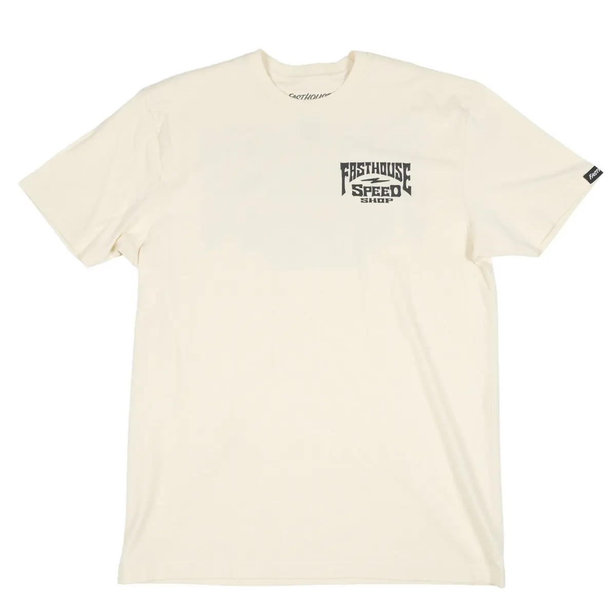 חולצת טי קצרה פסטהאוס טבעי – Fasthouse Record SS Tee