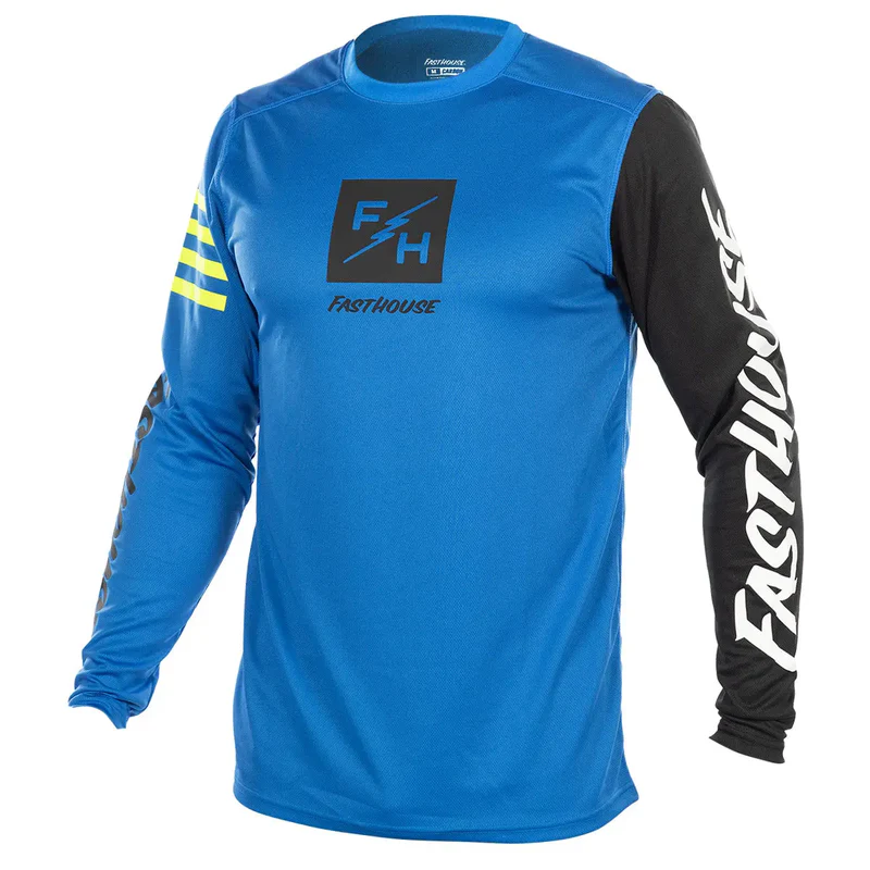 חולצת רכיבה פסטהאוס כחול – Fasthouse Carbon Echo LS Jersey