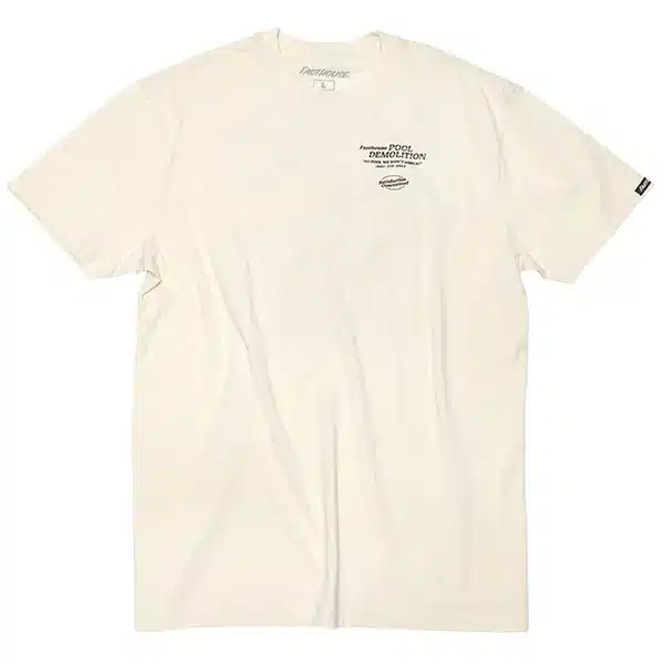 חולצת טי פסטהאוס נטורל – Fasthouse Demolition SS Tee Natural
