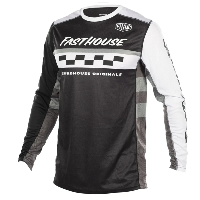 חולצת רכיבה פסטהאוס שחור אפור – Fasthouse Grindhouse Atomic Jersey