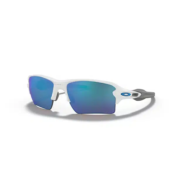 משקפי שמש אוקלי Oakley Flak 2.0 XL Polished White Prizm Sapphire