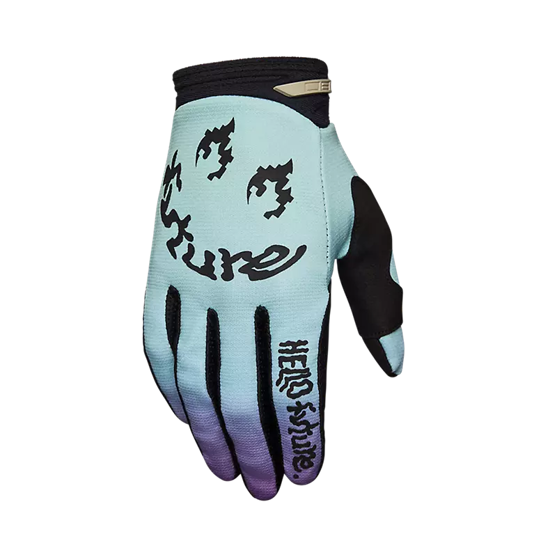 כפפות רכיבה פוקס כחול בהיר – FOX RACING 180 HELLO FUTURE GLOVE (LT BLU)