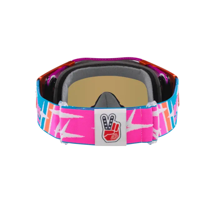 משקפי אבק אוקלי איירברייק כחול – Oakley Airbrake MX TLD Speed Stars w/ Black Ice Iridium