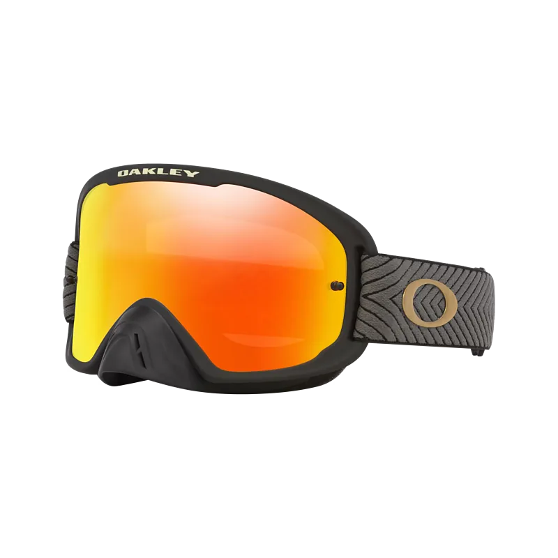 משקף אבק אוקלי שחור/אפור – Oakley O Frame 2.0 PRO MX Team