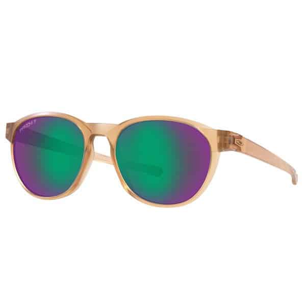 משקפי שמש אוקלי חום־אפרפר – OAKLEY REEDMACE MATTE SEPIA PRIZM JADE POLAR