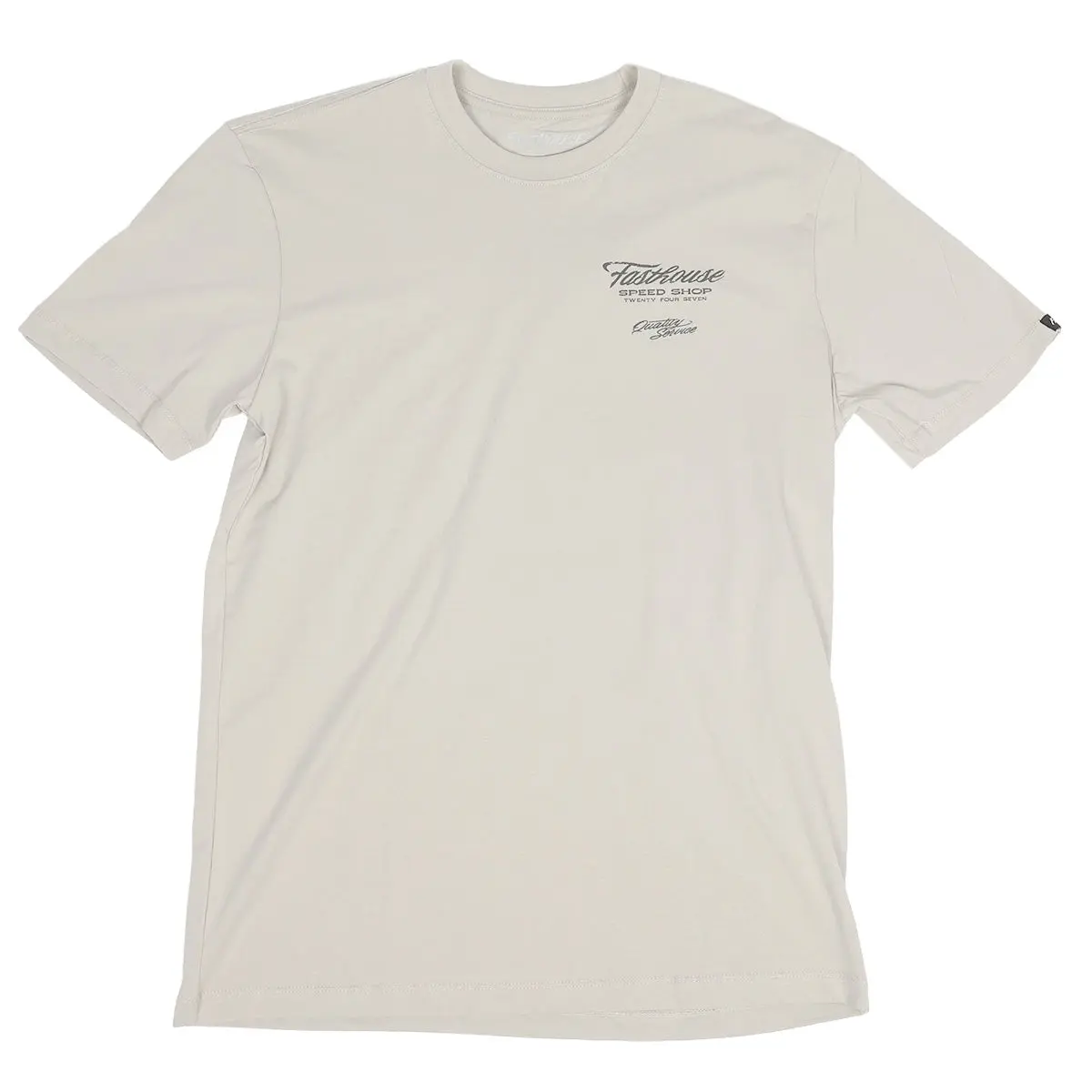 חולצת טי קצרה פסטהאוס אפור בהיר – Fasthouse Drive-In SS Tee