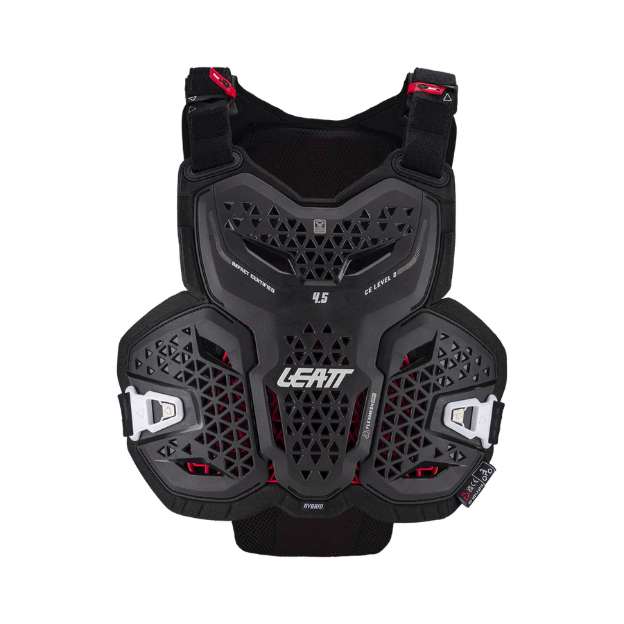 מגן חזה וגב צביצב ליט 4.5 שחור LEATT Chest Protector 4.5 Hybrid