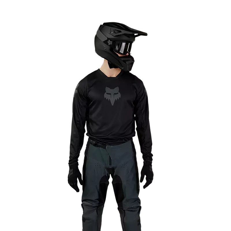 חליפת רכיבה פוקס שחור FOX RACING 180 BLACKOUT