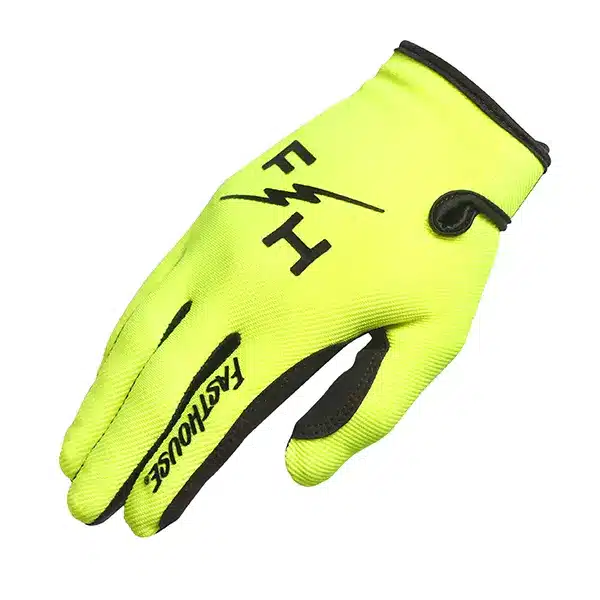 כפפות רכיבה לילדים פסטהאוס צהוב – Fasthouse Youth Carbon Eternal Glove High Viz