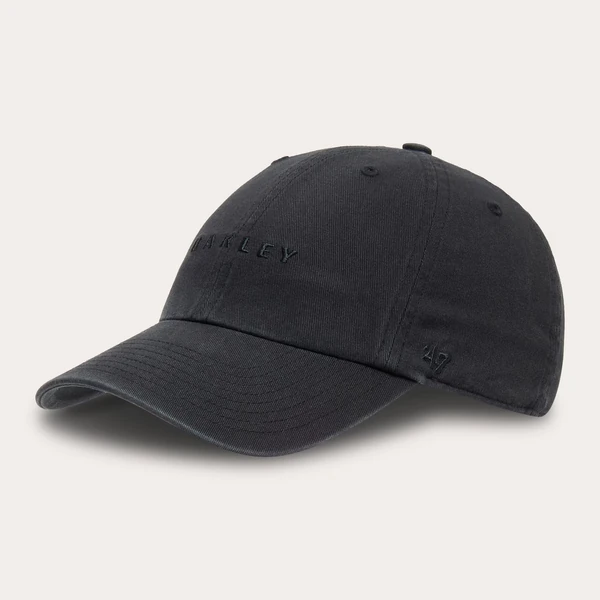 כובע אוקלי שחור בעיצוב Dad Cap