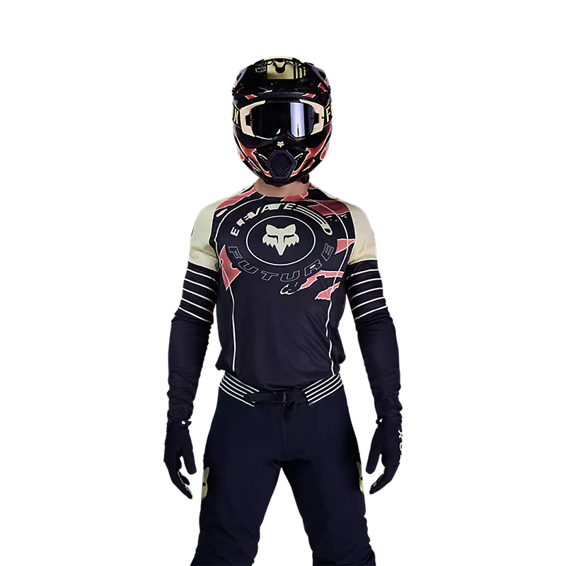 חליפת רכיבה פוקס שחור צהוב – FOX Racing Flexair INNING
