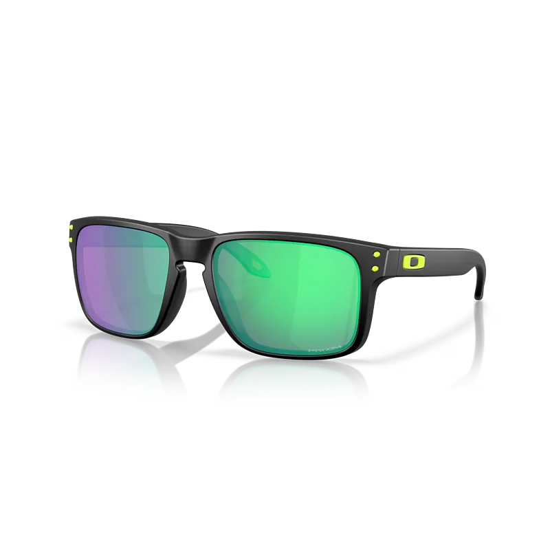 משקפי שמש אוקלי שחור מט – Oakley Holbrook Prizm Road Jade