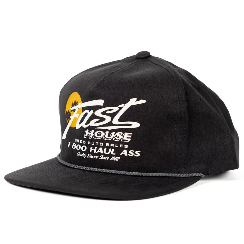 כובע פסטהאוס שחור – Fasthouse Sunset Hat Black