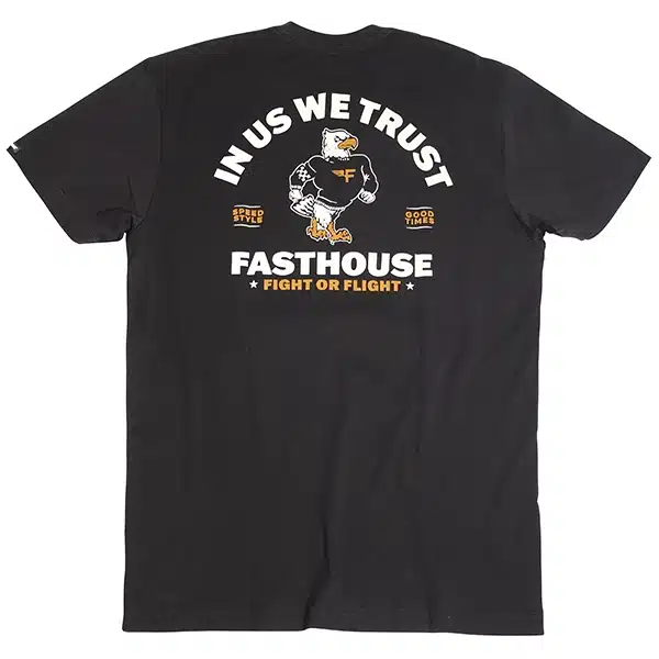 חולצה קצרה פסטהאוס שחור FASTHOUSE Unite SS Tee Black