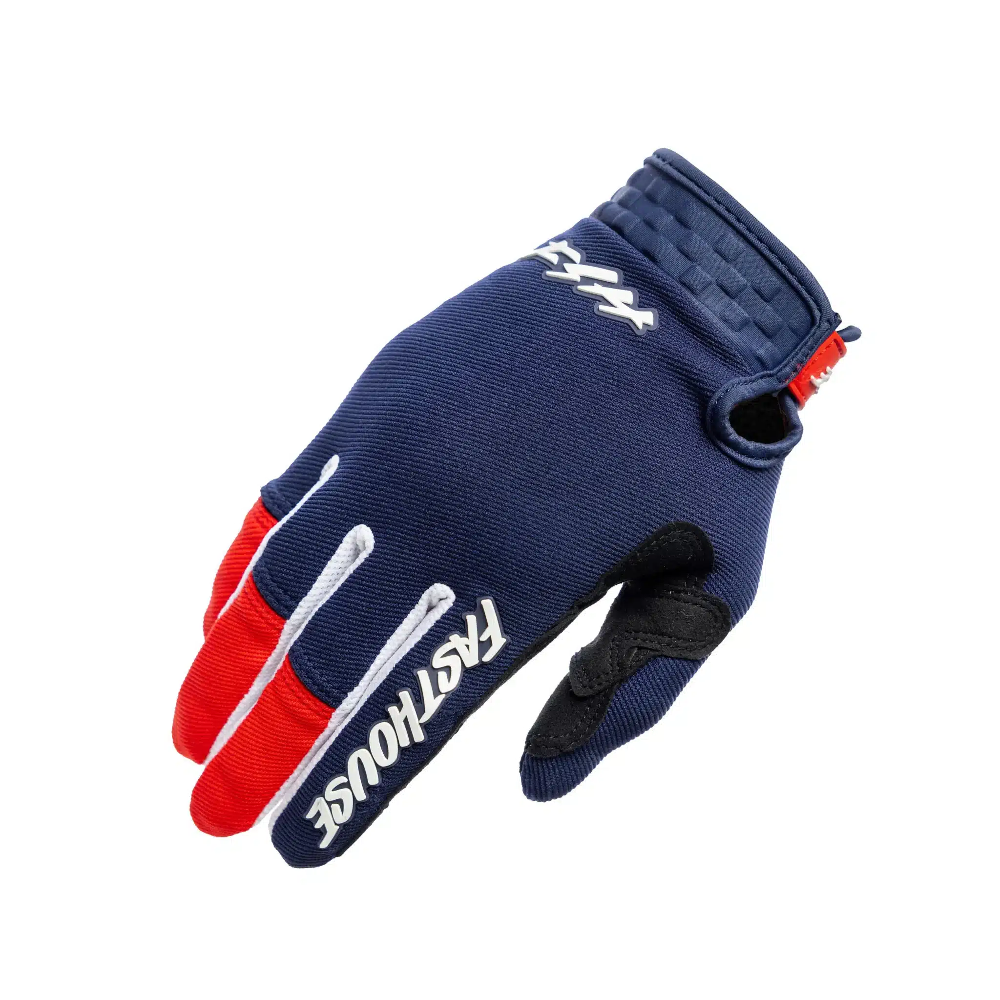 כפפות רכיבה ילדים פסטהאוס כחול/אדום – FASTHOUSE YOUTH SPEED STYLE HUDSON GLOVE