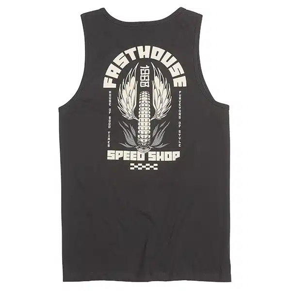 גופיה פסטהאוס שחור FASTHOUSE Iron Steed Tank Black