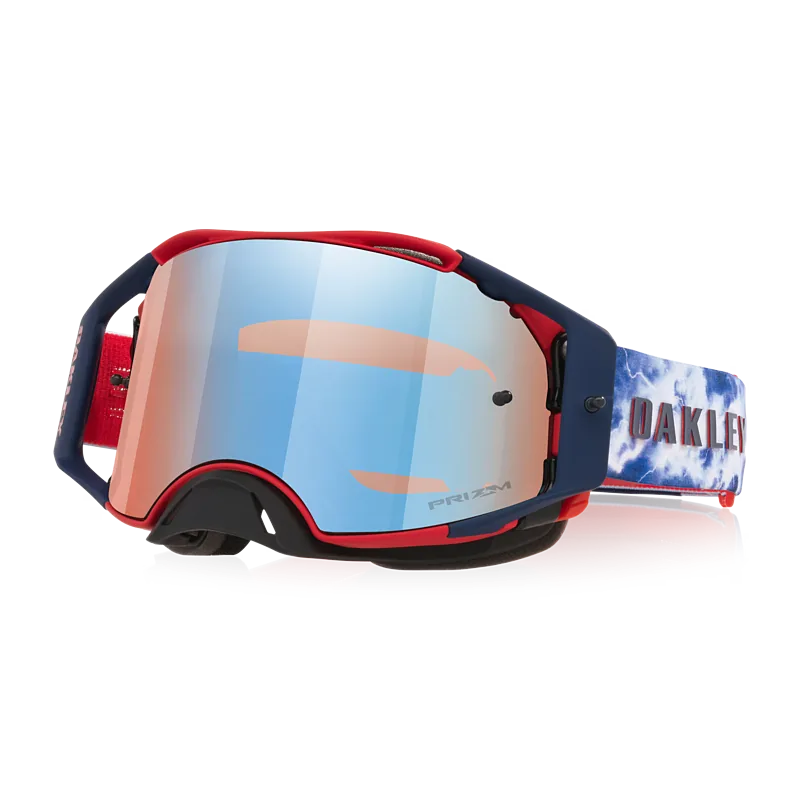 משקף אבק אוקלי אדום כחול – Oakley Airbrake MX Maxime Renaux Prizm Iridium