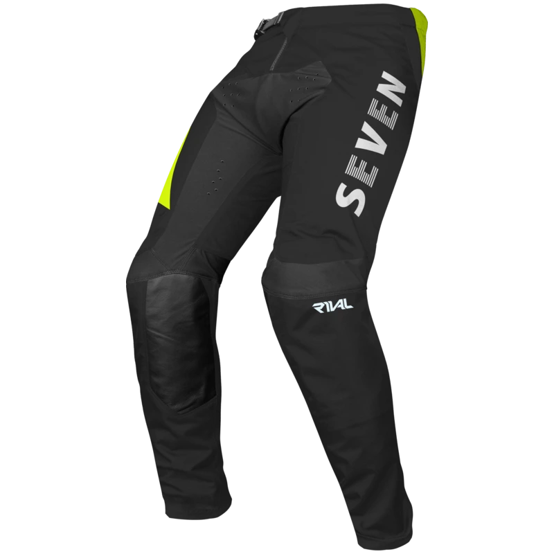מכנס רכיבה סבן שחור צהוב – SEVEN Rival Noise Pant