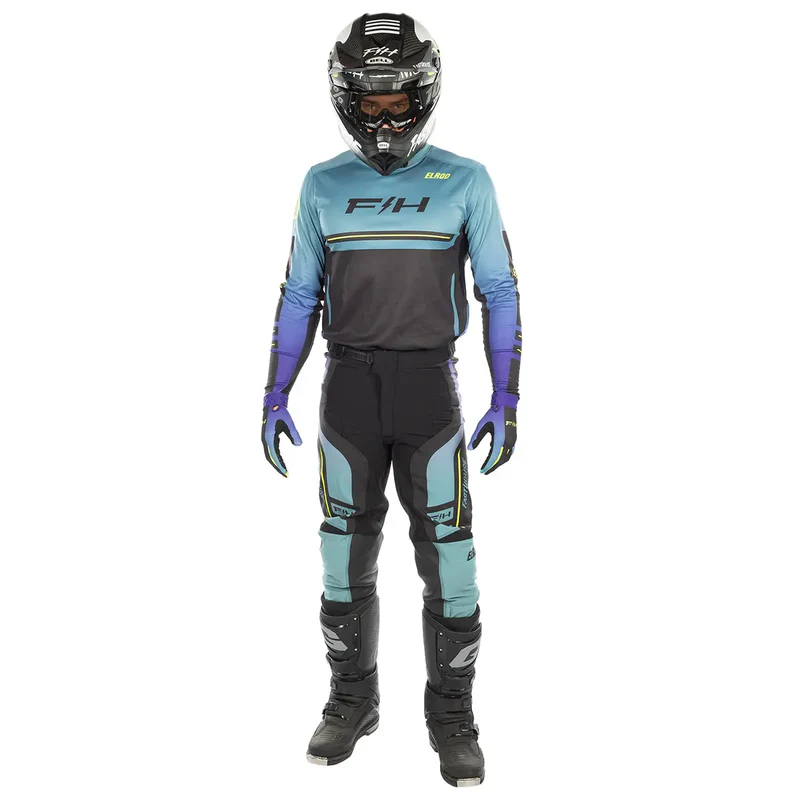חליפת רכיבה פסטהאוס כחול שחור – Fasthouse Elrod React Gear Set Blue/Black