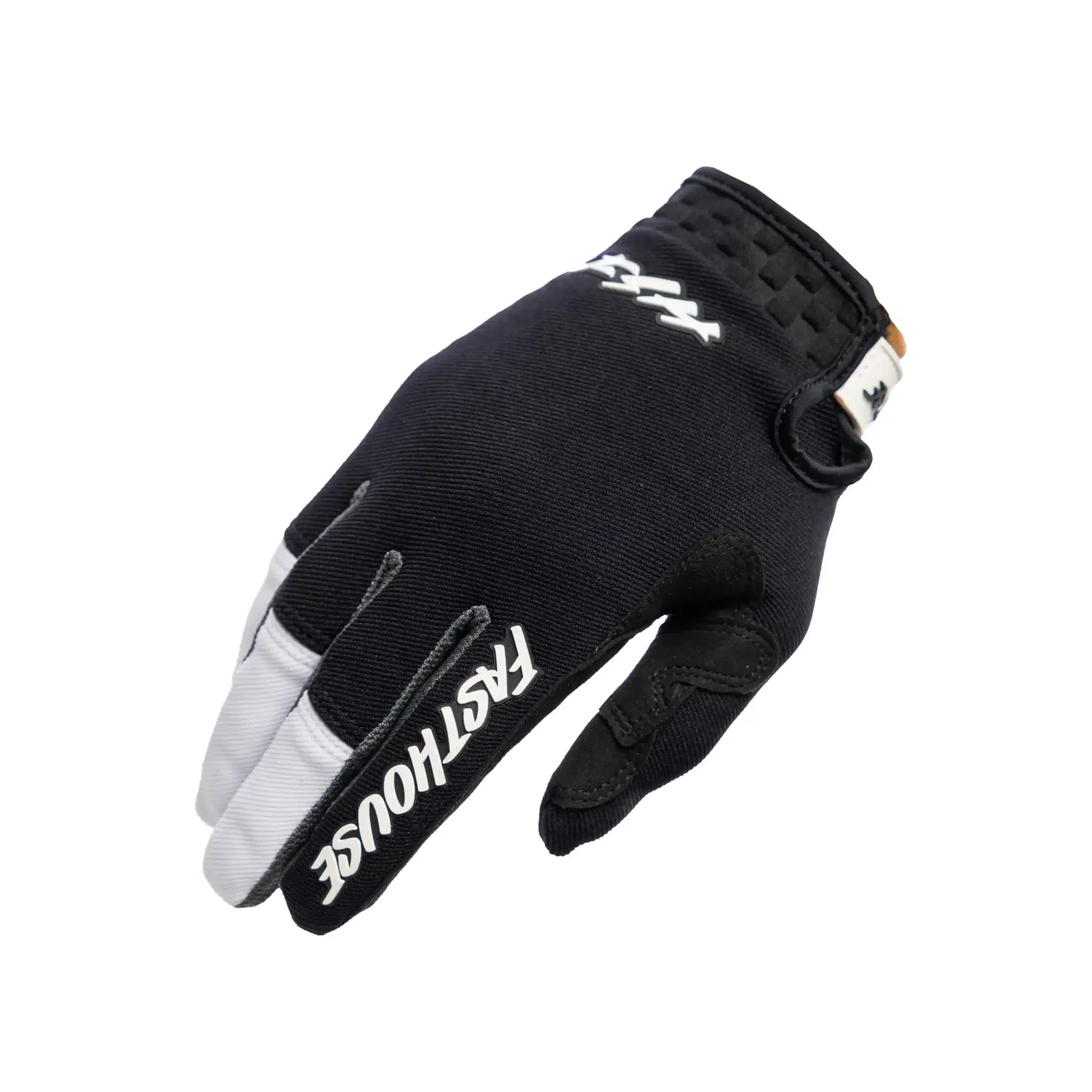 כפפות רכיבה ילדים פסטהאוס שחור/לבן – FASTHOUSE YOUTH SPEED STYLE HUDSON GLOVE