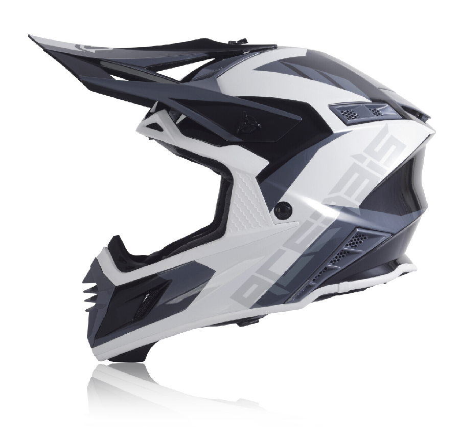 קסדה Acerbis X Track אפור\לבן