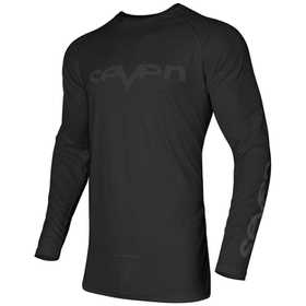 חולצת רכיבה לאופנוע ילדים SEVEN VOX 22.1 STAPLE BLACK