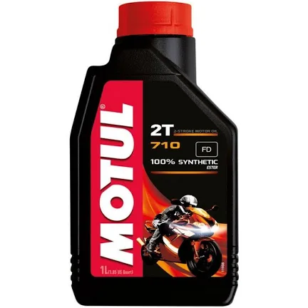 שמן סינטטי מלא מוטול 710 MOTUL 2T ליטר אחד