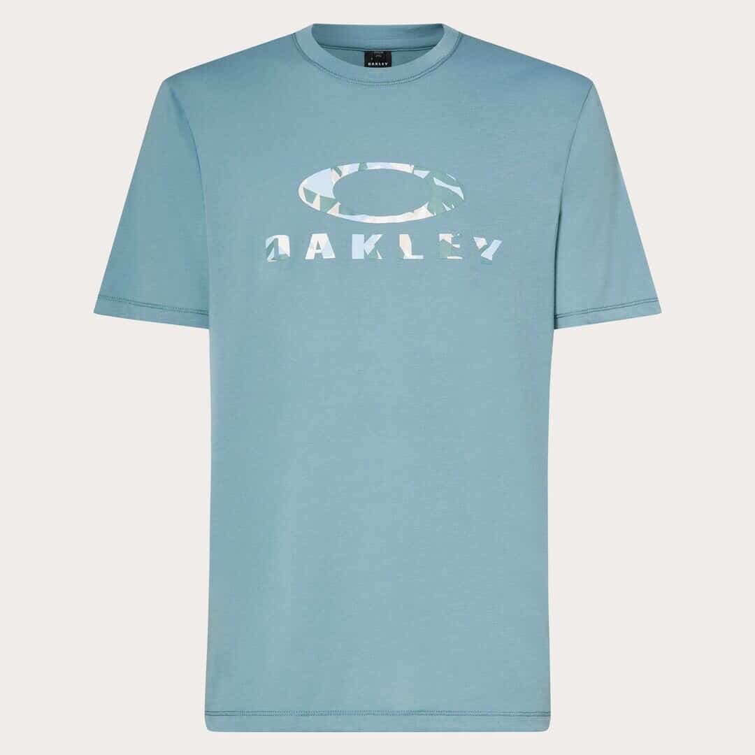חולצה קצרה טורקיז אוקלי OAKLEY BARK SUN TEE PACIFIC