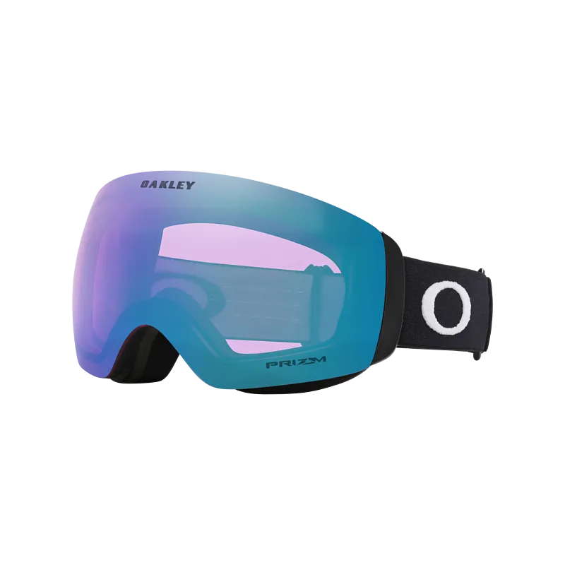 משקף סקי אוקלי שחור/כחול – Oakley Flight Deck M PRIZM