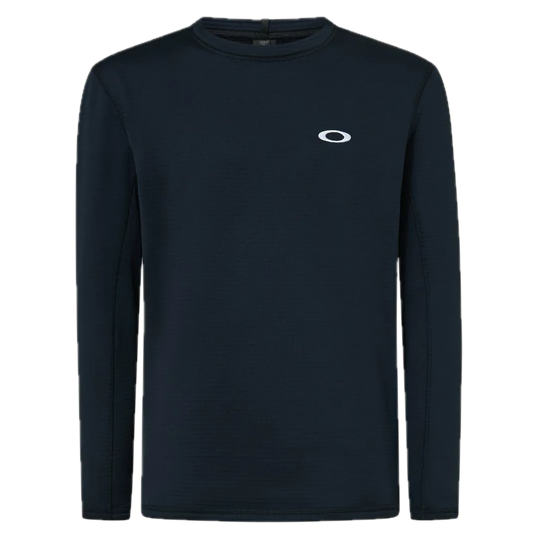 חולצת רכיבה ארוכה תרמית אוקלי שחור – OAKLEY SEEKER THERMAL GRID LS JERSEY