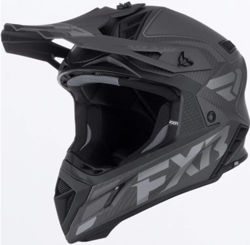 קסדה לאופנוע שטח/טרקטורון אפ איקס אר קרבון FXR Helium Carbon 2026 22.06