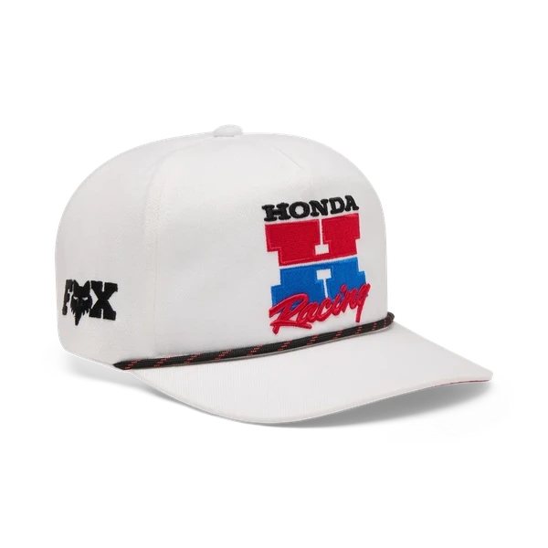 כובע פוקס הונדה לבן – FOX Honda Snapback Hat