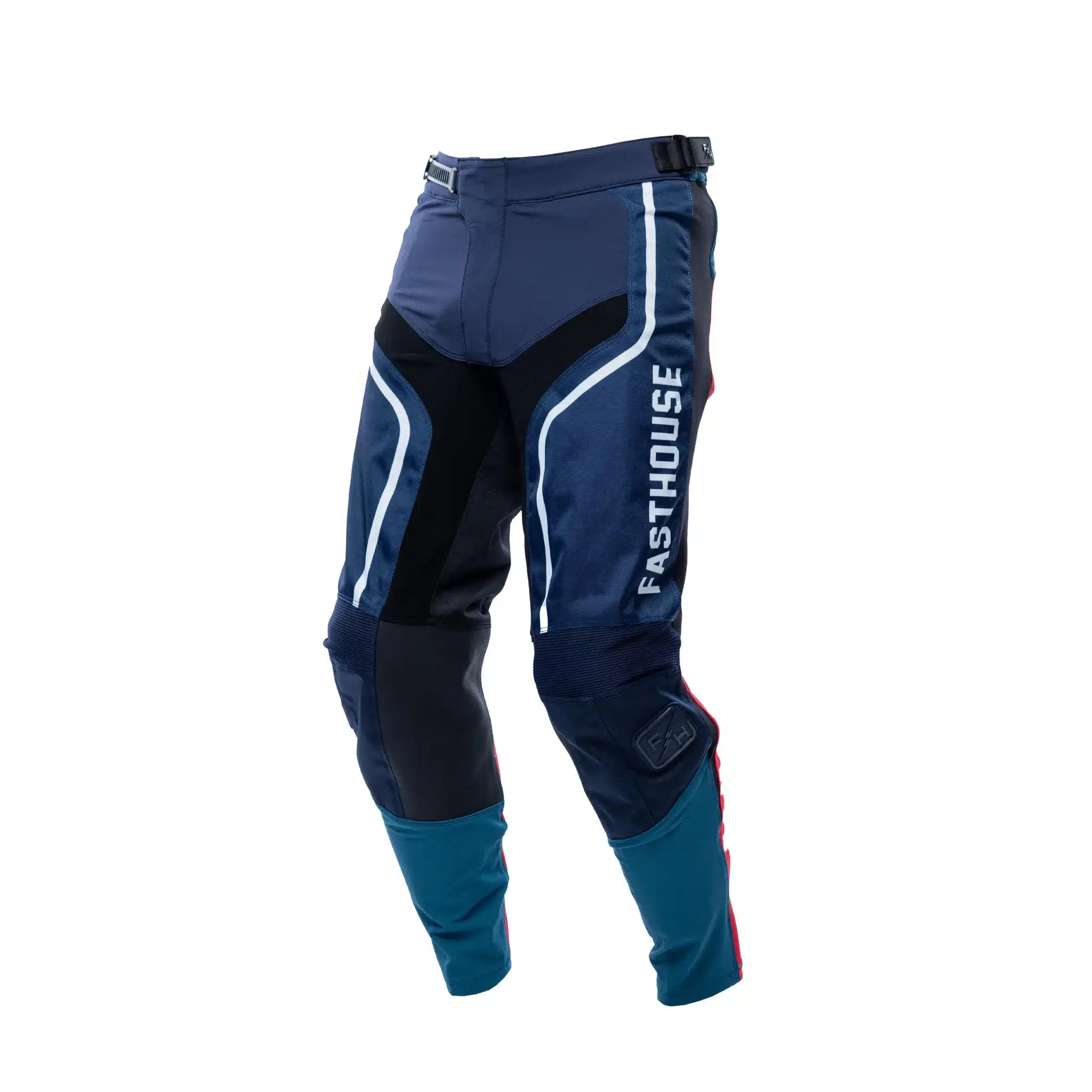 מכנס רכיבה ילדים פסטהאוס כחול/אדום – FASTHOUSE YOUTH GRINDHOUSE HUDSON PANT