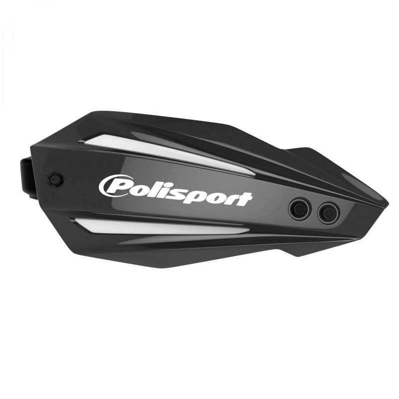 מגני ידיים סגורים פוליספורט שחור – POLISPORT Handguard Bullit Wrap