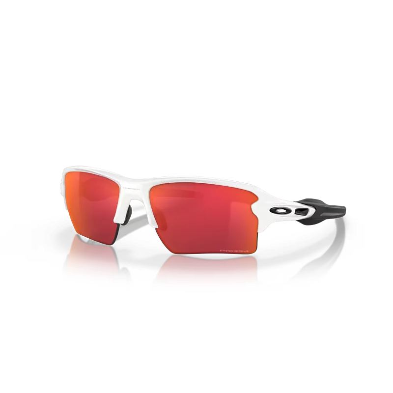 משקפי שמש אוקלי לבן מבריק – OAKLEY FLAK 2.0 XL POLISHED WHITE