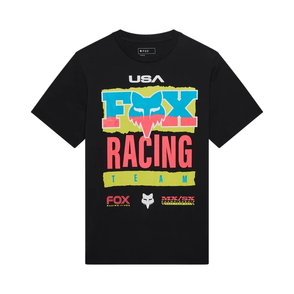חולצת פוקס קצרה שחורה – FOX Hardcore 195 Original Tee