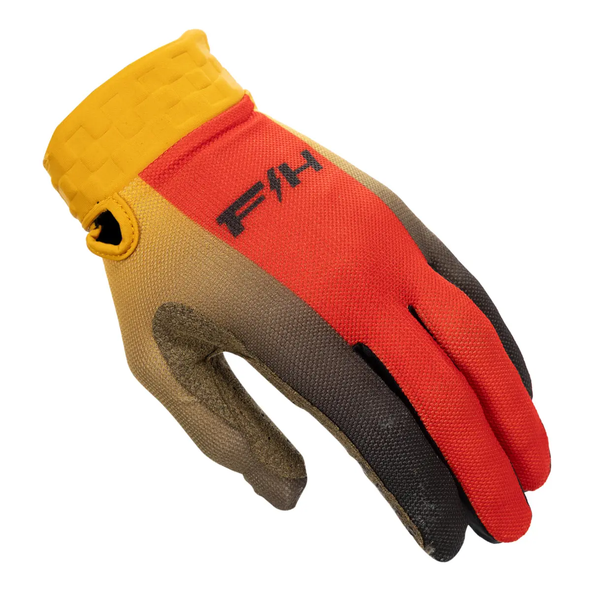 כפפות רכיבה פסטהאוס אדום שחור – Fasthouse Vapor React Glove