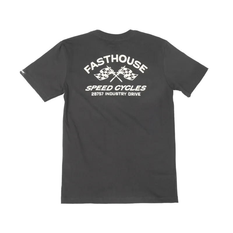 חולצה קצרה נוער פסטהאוס שחור – Fasthouse Youth Crown