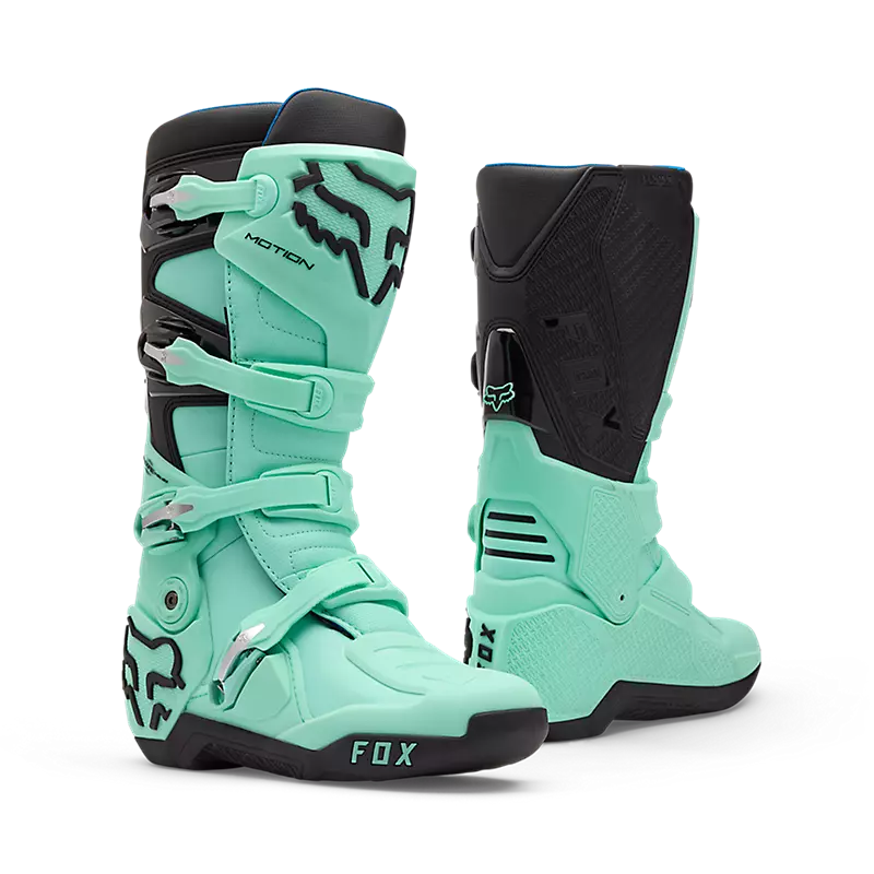 מגפי רכיבה פוקס טורקיז – FOX Motion Boot