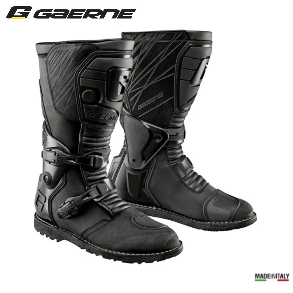 מגף רכיבה לאופנוע אדוונצ׳ר גארנה שחור Gaerne G-DAKAR GORE-TEX