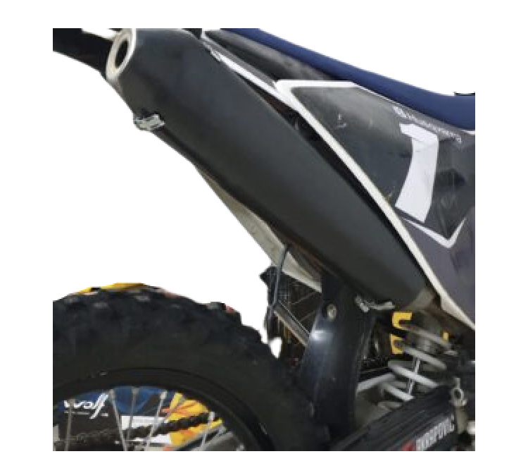 מגן קרבון לאגזוז Akrapovic אוסטרים 2/4 פעימות