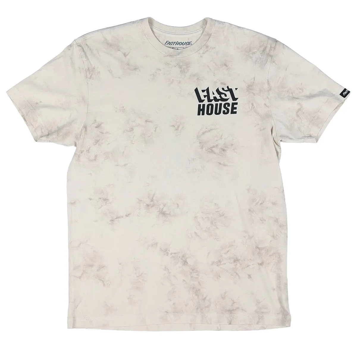 חולצת טי קצרה פסטהאוס אפור בהיר – Fasthouse Cold Ones SS Tee Cloud Crystal Wash
