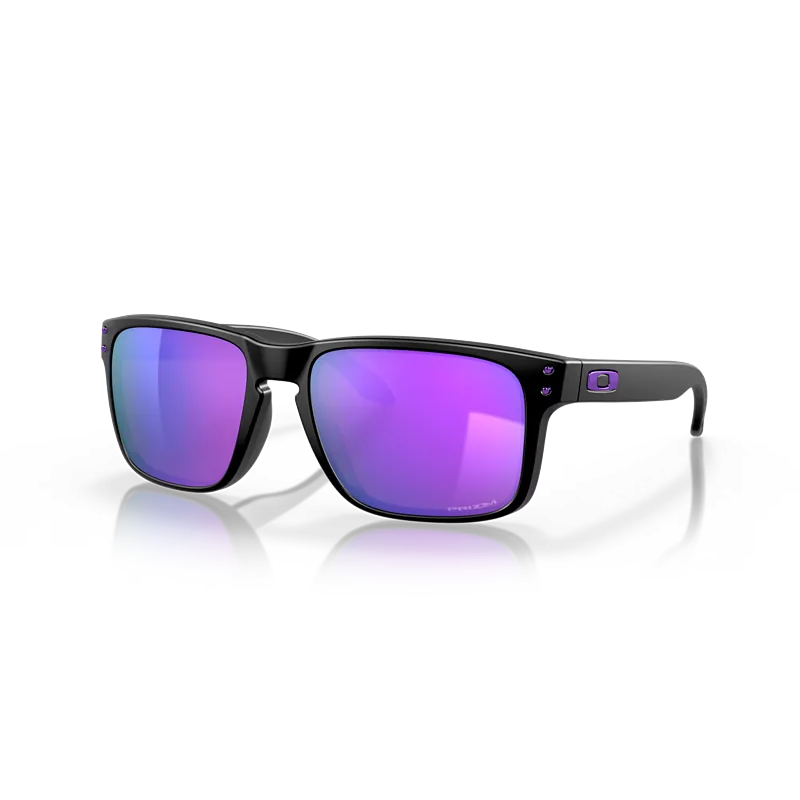 משקפי שמש אוקלי שחור מט – OAKLEY HOLBROOK MATTE BLACK PRIZM VIOLET