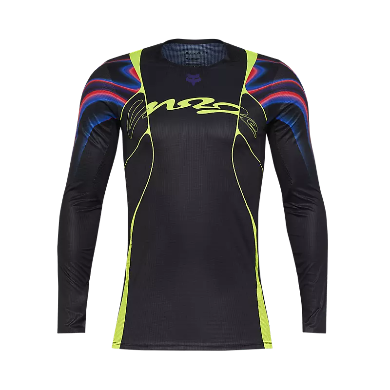 חולצת רכיבה פוקס שחור FOX RACING FLEXAIR ENERGY