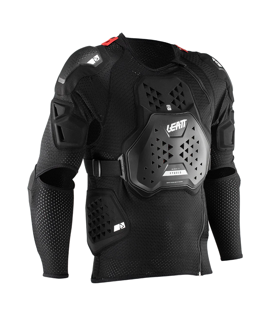 מגן גוף ליט שחור LEATT 3DF AirFIT Hybrid