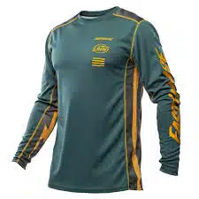 חולצת רכיבה פסטהאוס ירוק/שחור – FASTHOUSE GRINDHOUSE RAMONE LS JERSEY